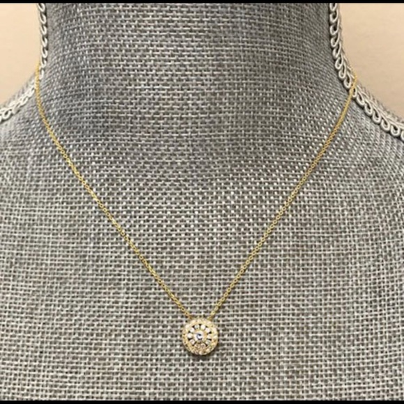 Cubic Zirconia Sterling Silver or Vermeil Pendant - Picture 6 of 9